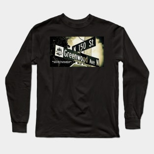 Greenwood Avenue & North 150th Street, Shoreline, WA by MWP Long Sleeve T-Shirt